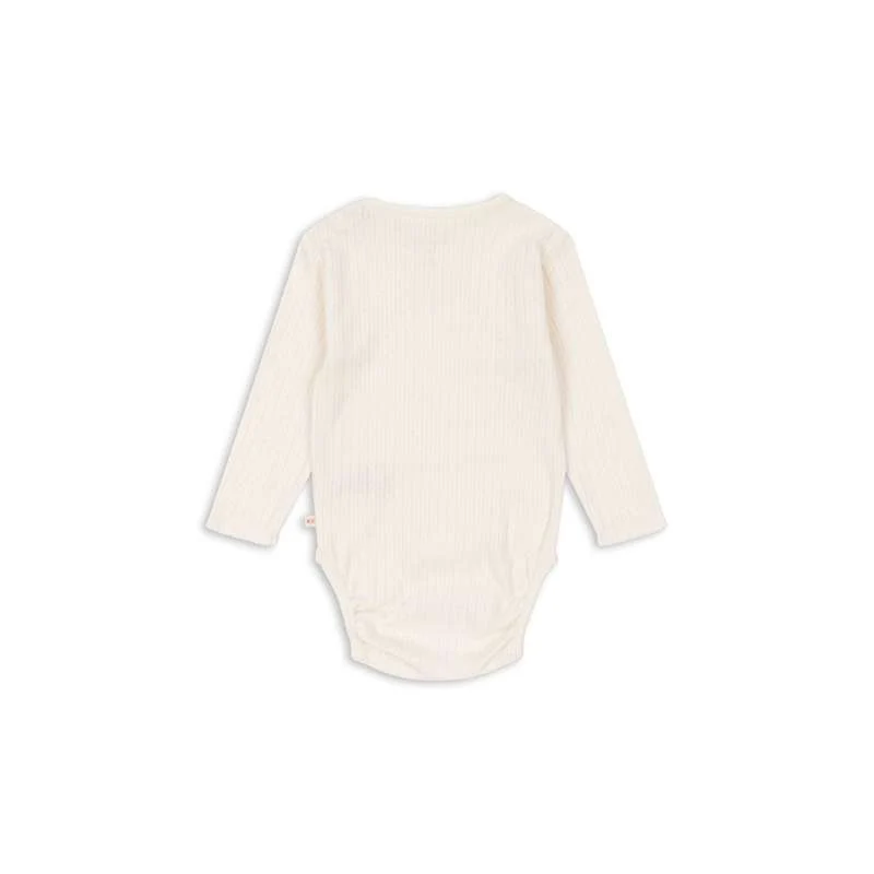 Konges Sløjd Minnie Body - GOTS - Antique White  - Image 3