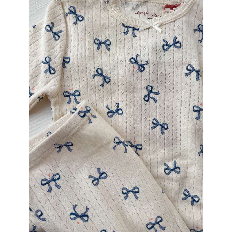 Konges Sløjd Minnie Body - GOTS - Bow/Blue  - Image 2