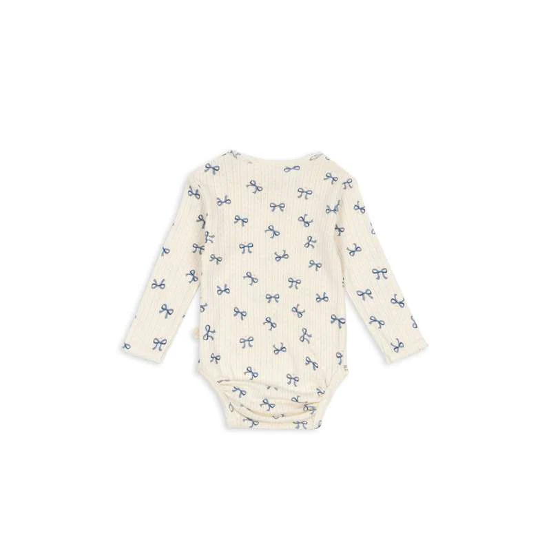 Konges Sløjd Minnie Body - GOTS - Bow/Blue  - Image 3