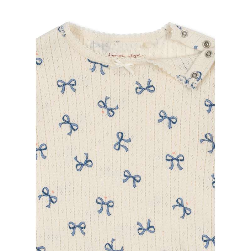 Konges Sløjd Minnie Body - GOTS - Bow/Blue  - Image 4