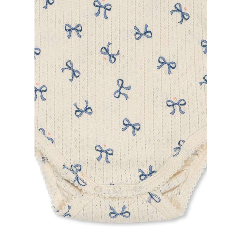 Konges Sløjd Minnie Body - GOTS - Bow/Blue  - Image 6