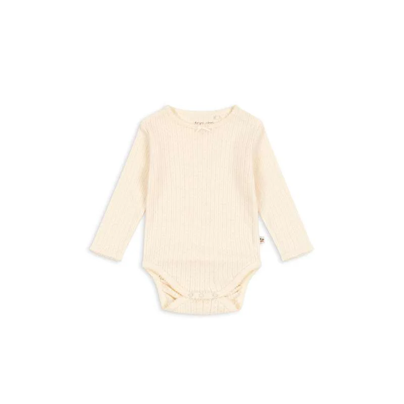 Konges Sløjd Minnie Body - GOTS - Buttercream 
