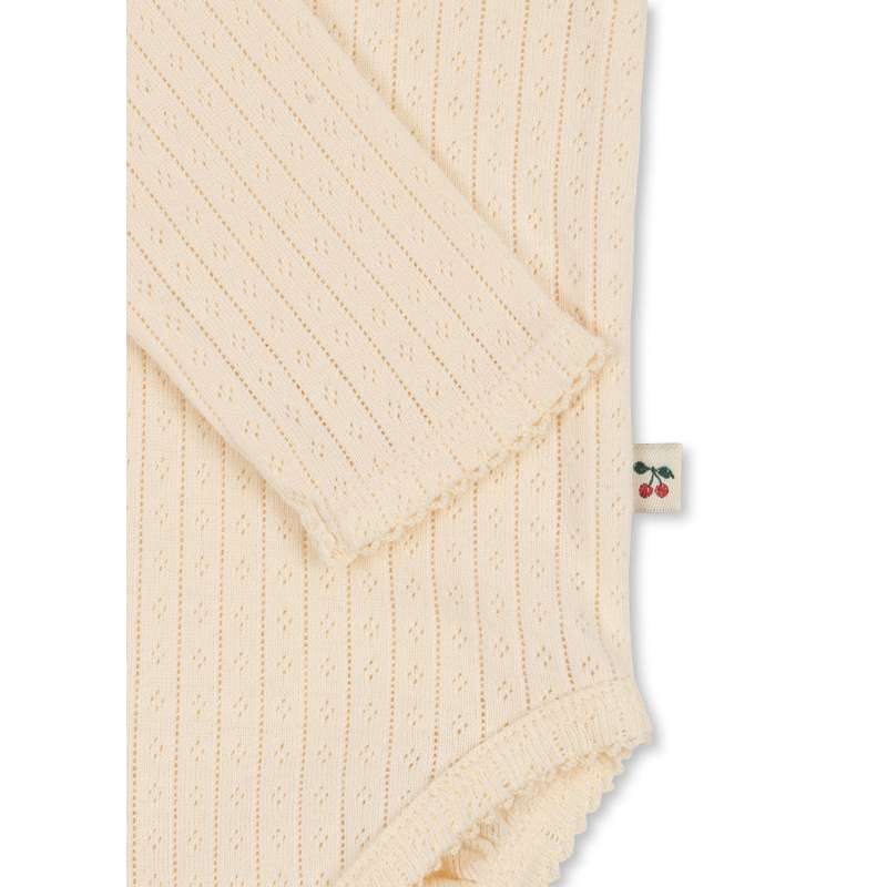 Konges Sløjd Minnie Body - GOTS - Buttercream  - Image 4