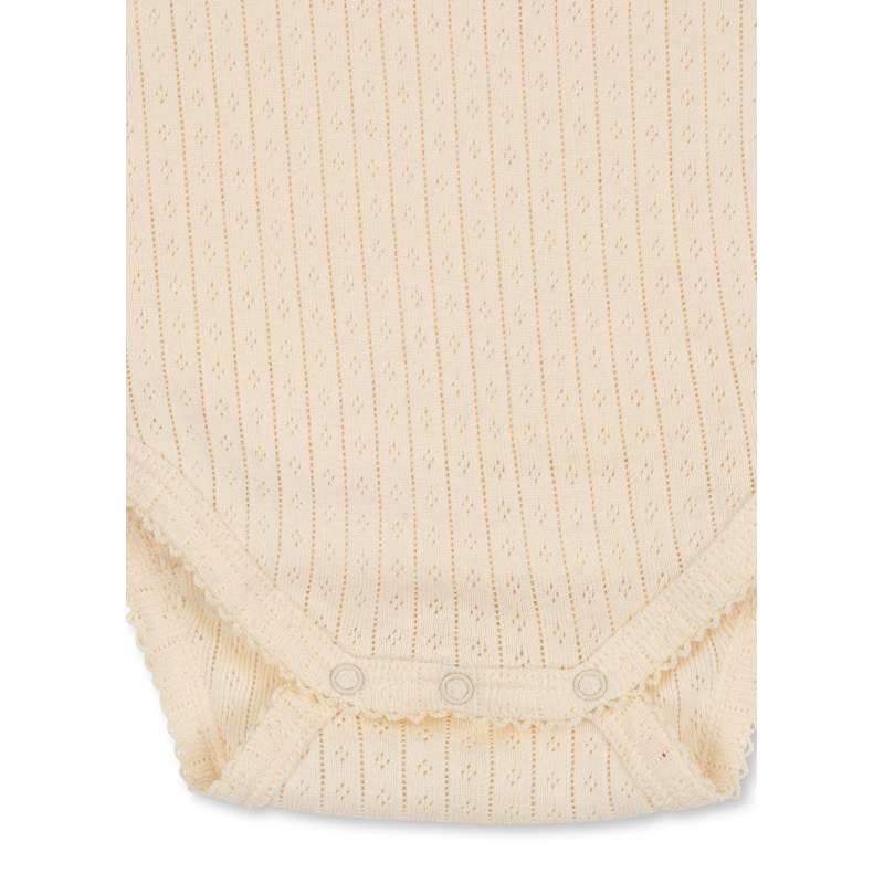 Konges Sløjd Minnie Body - Newborn - GOTS - Buttercream  - Image 5