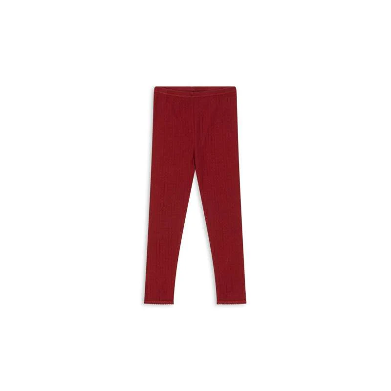 Konges Sløjd Minnie Pants - GOTS - Red Dahlia 