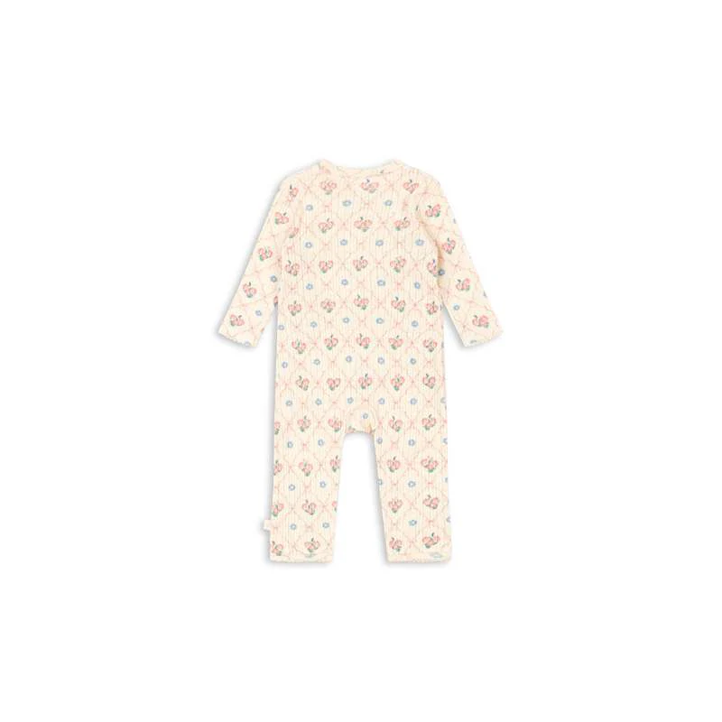 Konges Sløjd Minnie Romper - Newborn - GOTS - Fleur Decor  - Image 4