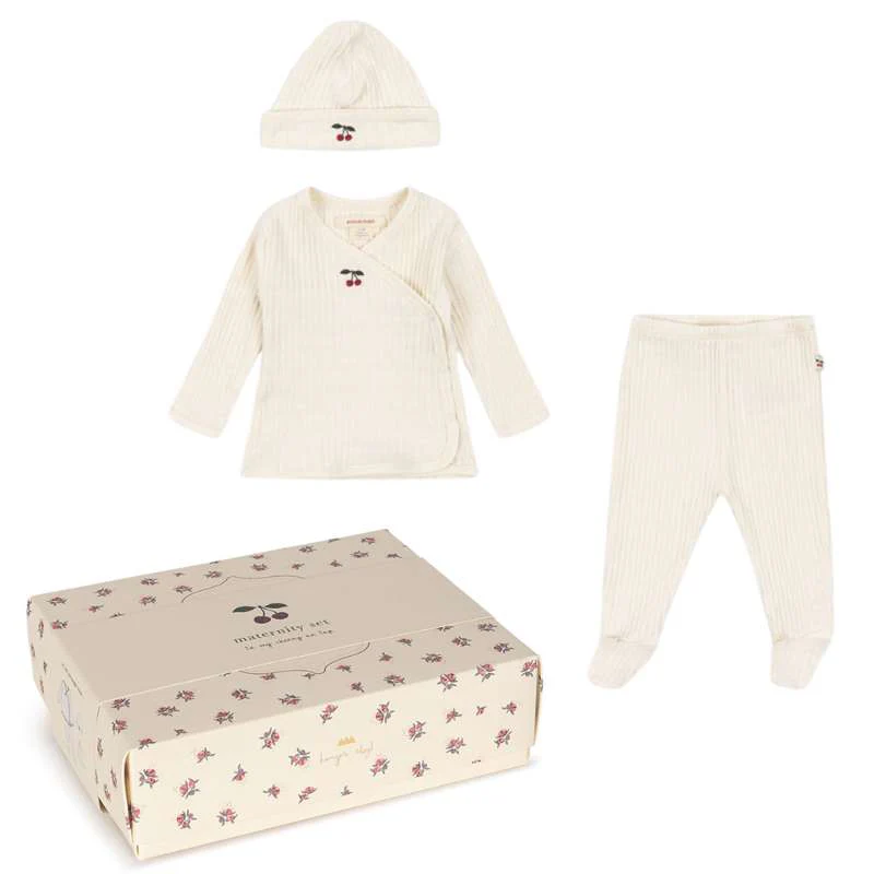 Konges Sløjd Nia Maternity Package - GOTS - Cherry 