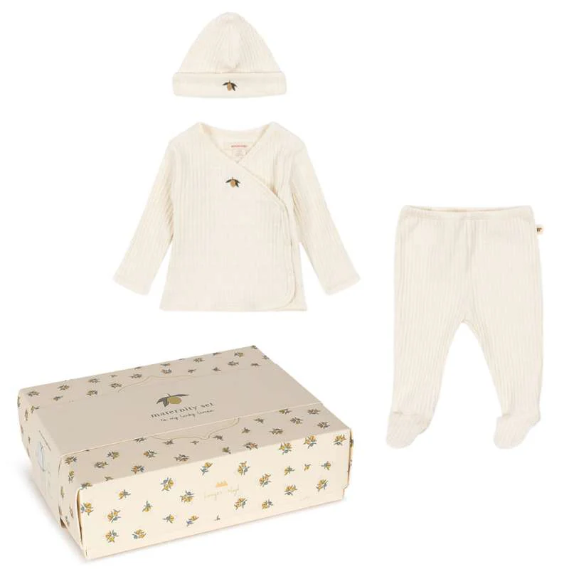 Konges Sløjd Nia Maternity Package - GOTS - Lemon 