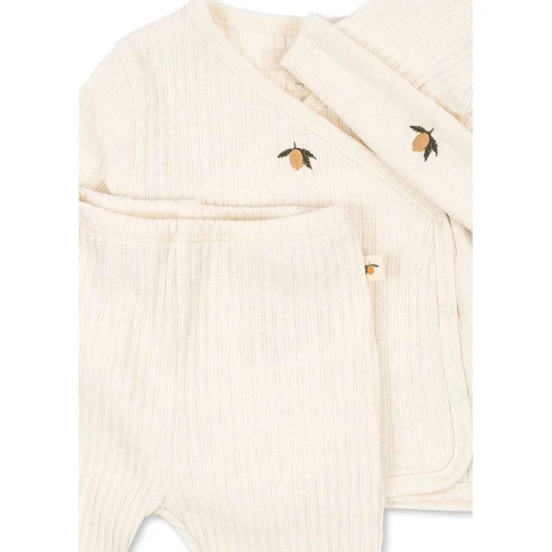 Konges Sløjd Nia Maternity Package - GOTS - Lemon  - Image 2