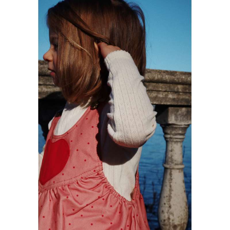Konges Sløjd Nola Spencer dress - GOTS - Mahogany Dot  - Image 7