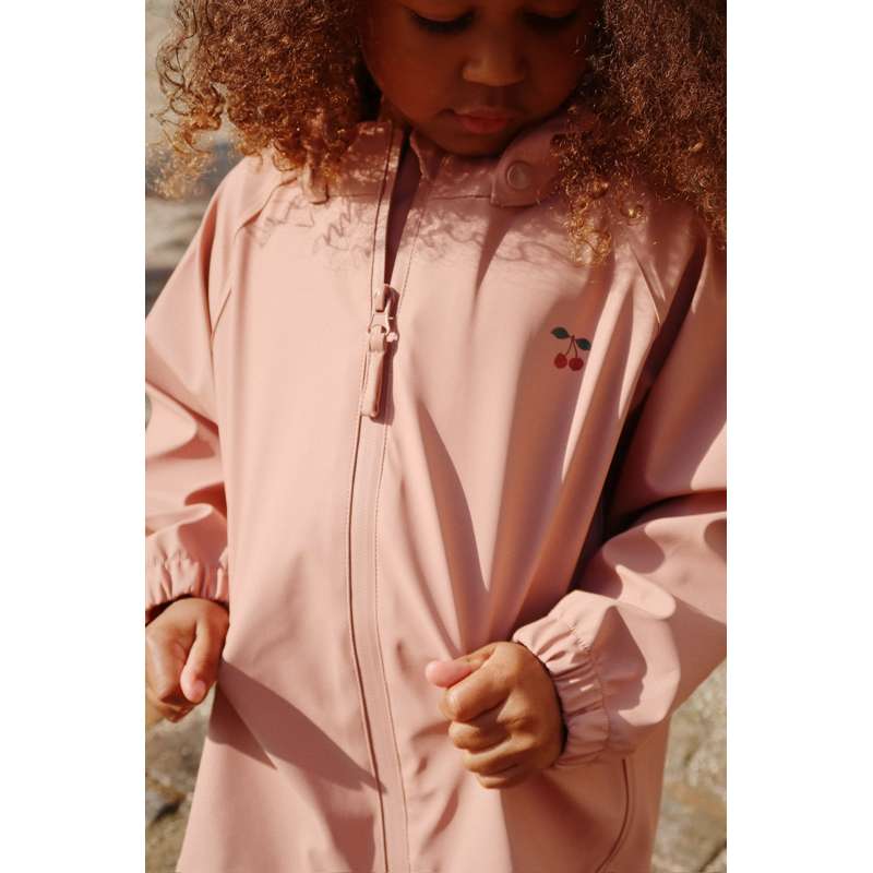 Konges Sløjd Plain Raincoat - Cameo Brown  - Image 8