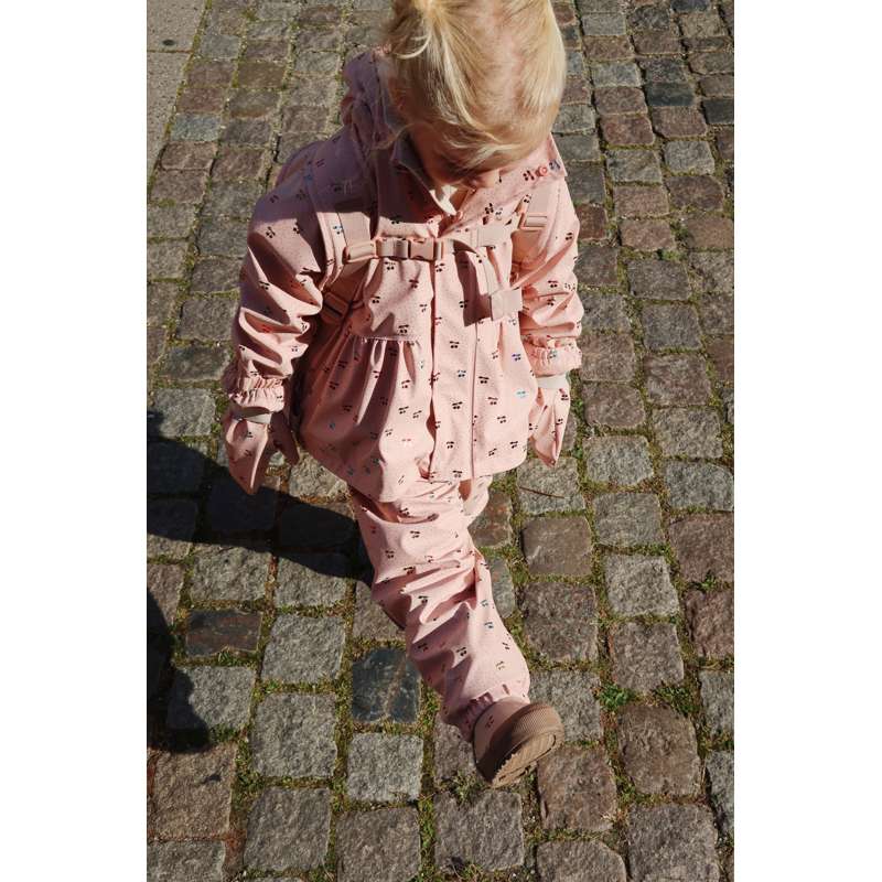Konges Sløjd Rainy Palme Raincoat - Fairy Cherry  - Image 15