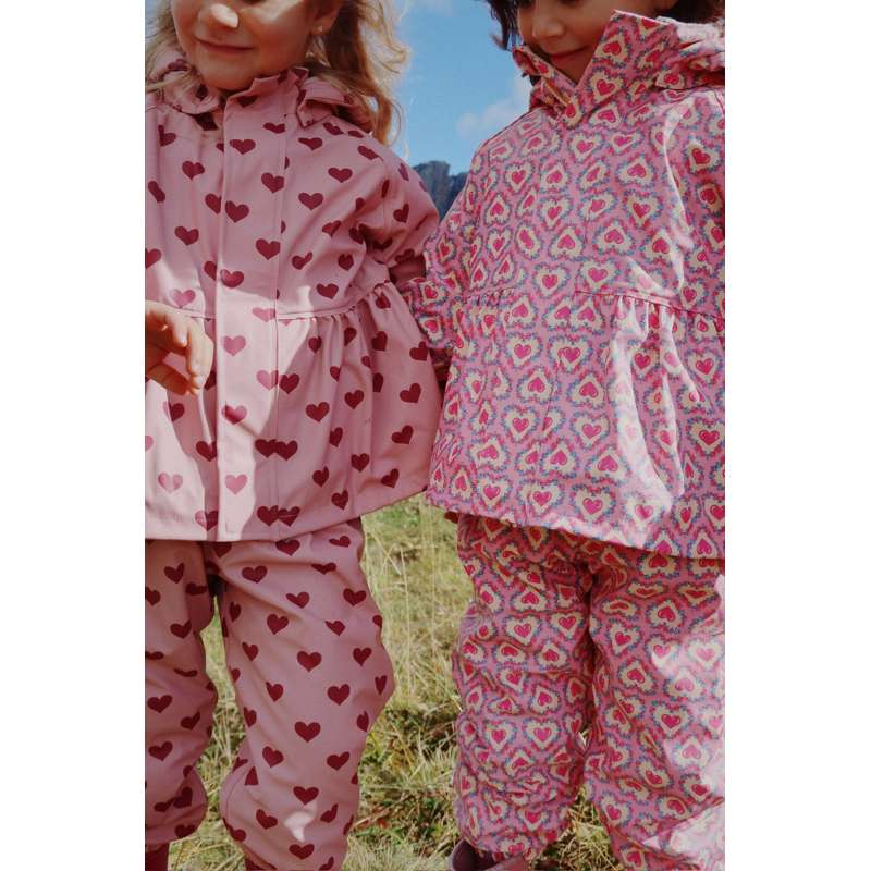 Konges Sløjd Rainy Palme Raincoat - Felice Rose  - Image 11