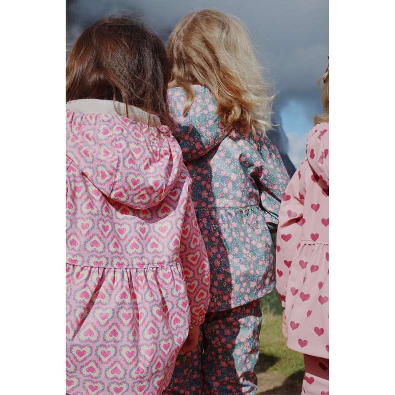 Konges Sløjd Rainy Palme Raincoat - Felice Rose  - Image 14