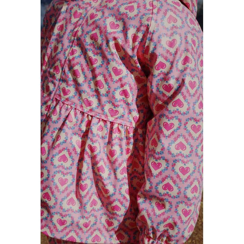Konges Sløjd Rainy Palme Raincoat - Felice Rose  - Image 9
