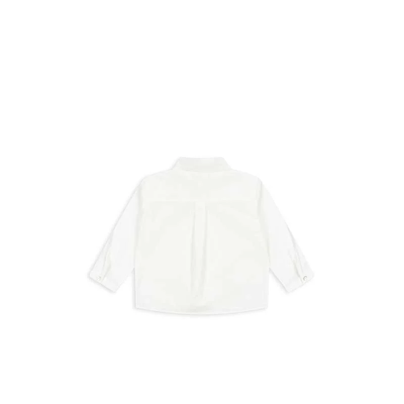 Konges Sløjd Rolf Shirt - GOTS - Optic White  - Image 4
