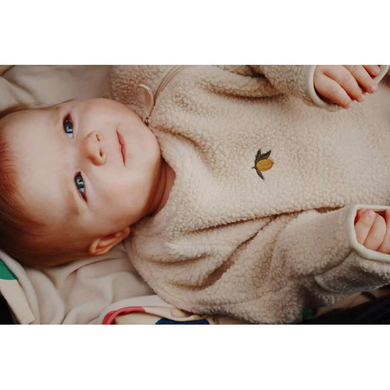 Konges Sløjd Safa Onesie Bodysuit - GRS - Oxford Tan  - Image 2