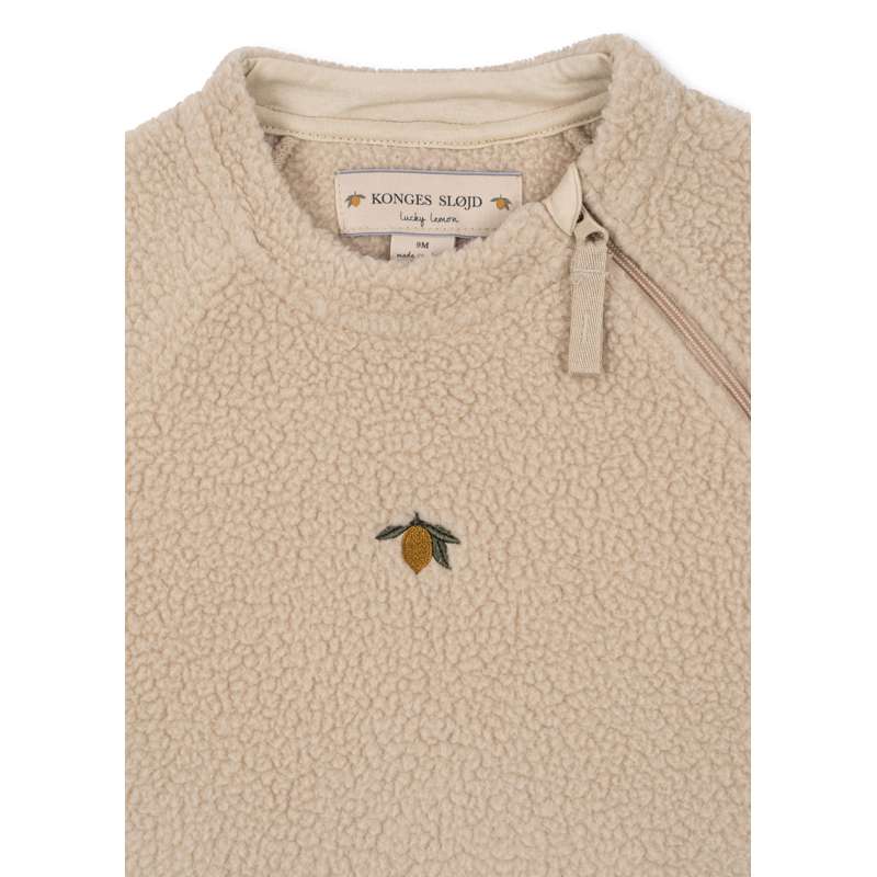 Konges Sløjd Safa Onesie Bodysuit - GRS - Oxford Tan  - Image 6