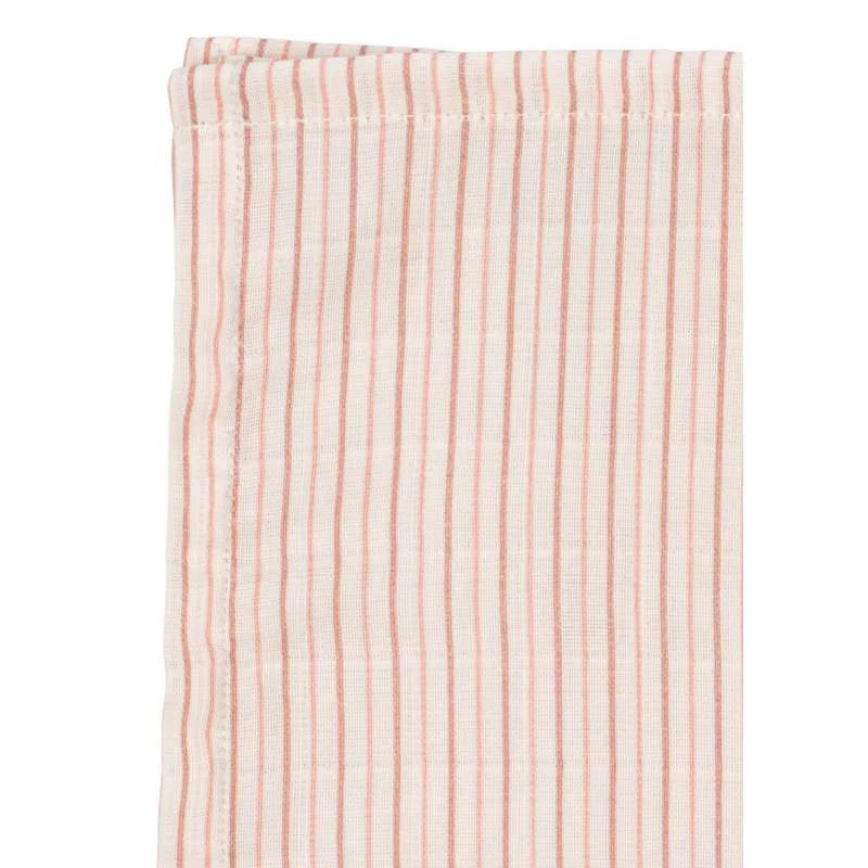 Konges Sløjd Stofbleer - 3-Pak - GOTS - Stripie Petite Rose - Image 2