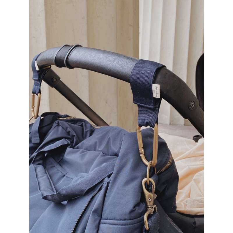 Konges Sløjd Stroller Straps - Moss Grey  - Image 3