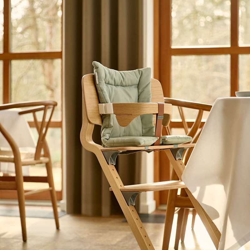 Leander Cushion for Leander High Chair - Sage Green  - Image 2