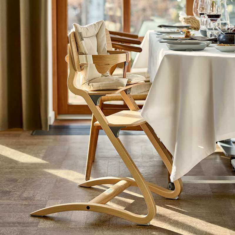 Leander Louie™ High Chair w. Handle - Oak - Natural  - Image 11