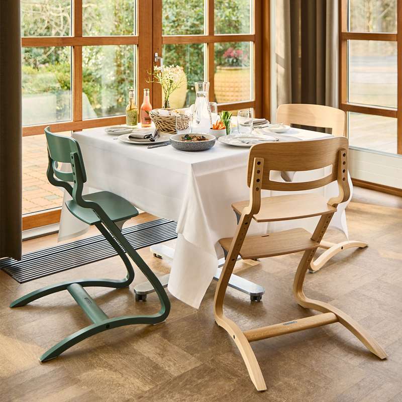 Leander Louie™ High Chair w. Handle - Oak - Natural  - Image 15
