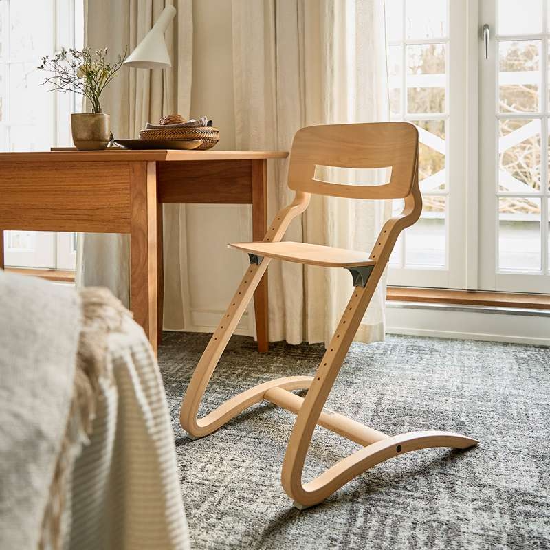 Leander Louie™ High Chair with Baby Insert - Beech/Natural  - Image 2