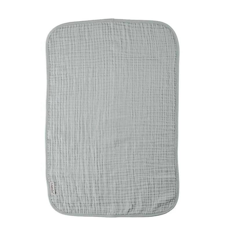 Leander Play mat for Matty and Matty Mini - Muslin - 2-pack - Pearl Grey/Sage Green  - Image 4