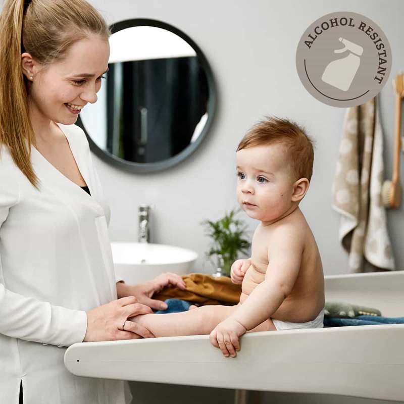 Leander Wally™ Wall-mounted Changing Table - Cappuccino  - Image 4