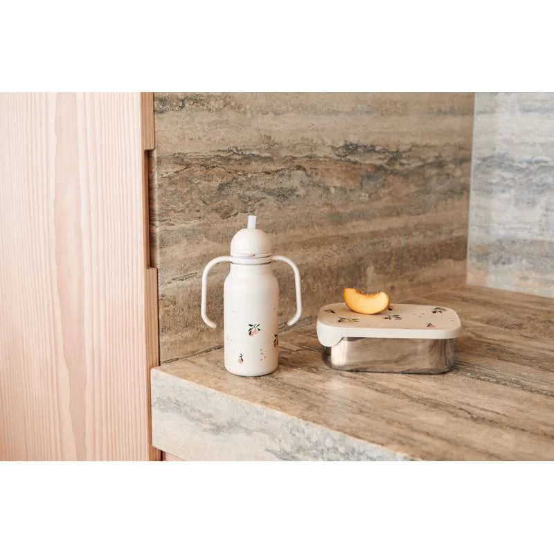 Liewood Kimmie Drikkeflaske - Rustfrit Stål - 250ml - Peach/Sea Shell - Image 5