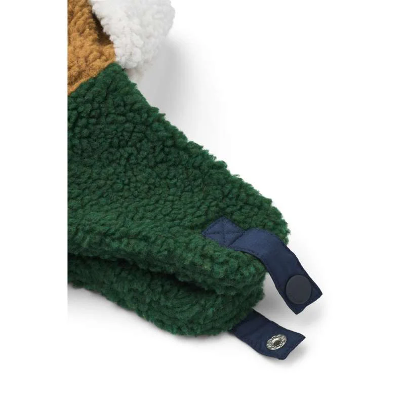 Liewood Bravo Pile Hat - Classic Navy Multi Mix - Image 2