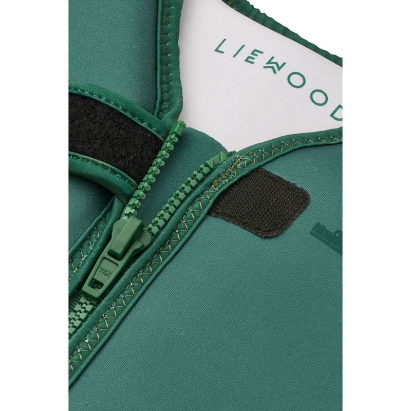Liewood Dove Badevest - Krokodille - Garden Green - Image 3