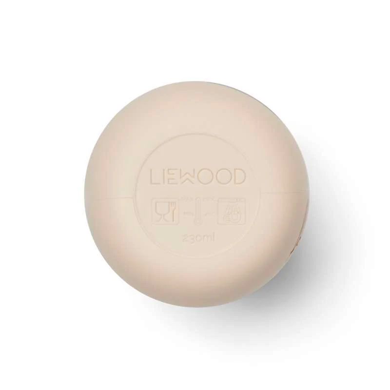 Liewood Ellis Tudkop m. Låg og Sugerør - Silikone - Peach/Sea Shell Mix - Image 5