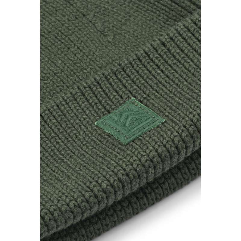 Liewood Gina Dino Beanie - Hunter Green - Image 2