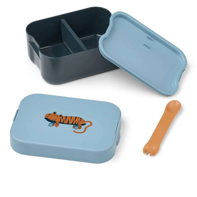 Liewood Kamil Madkasse - Tiger/Beach Blue - Image 2