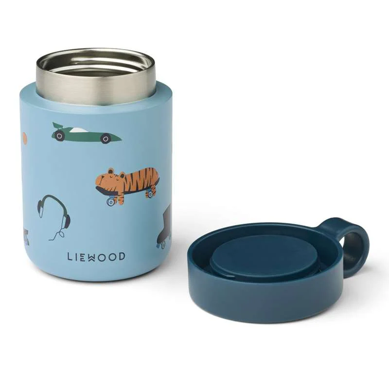 Liewood Kiani Termobeholder - Fun/Beach Blue - Image 2