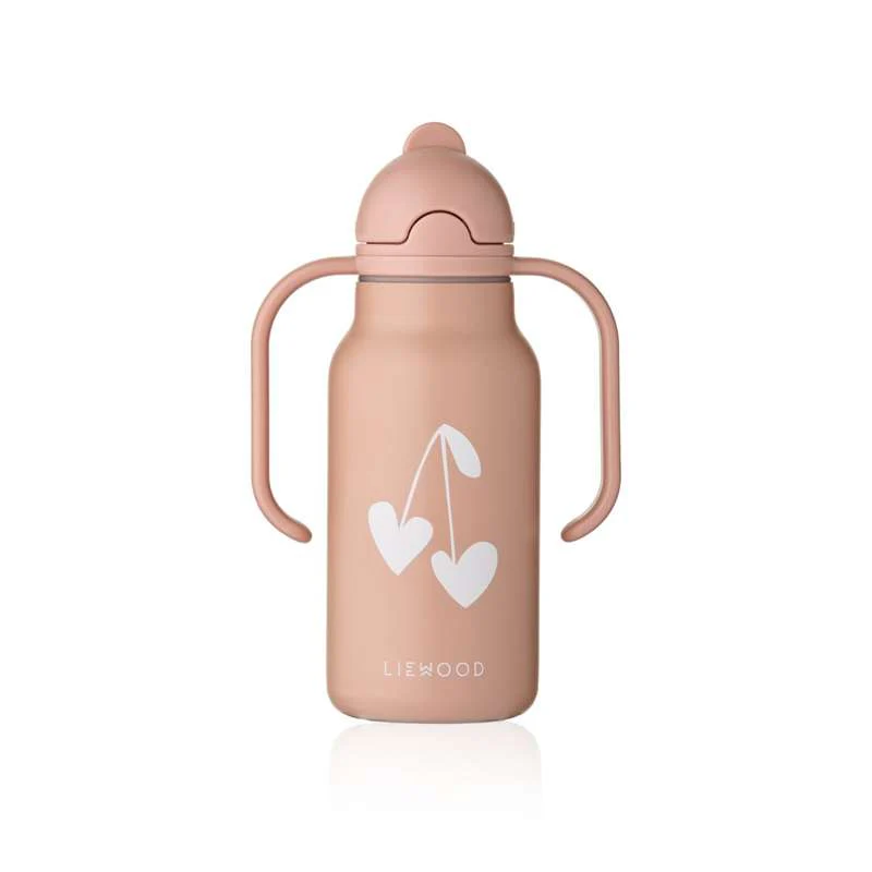 Liewood Kimmie Drikkeflaske - Rustfrit Stål - 250ml - Sweethearts/Pale Tuscany