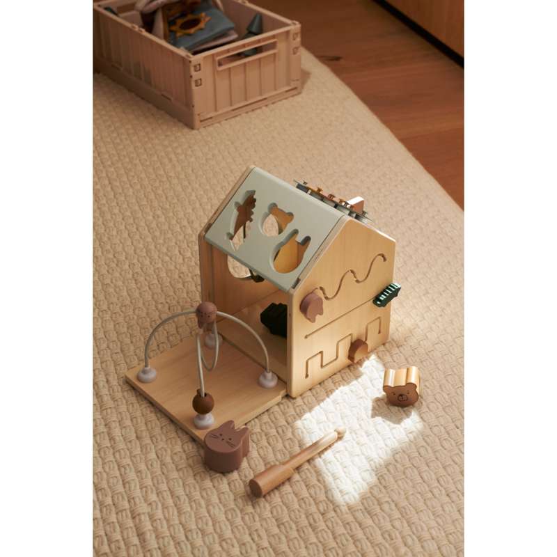 Liewood Lucas Activity Cube - Tuscany Rose Multi Mix  - Image 2