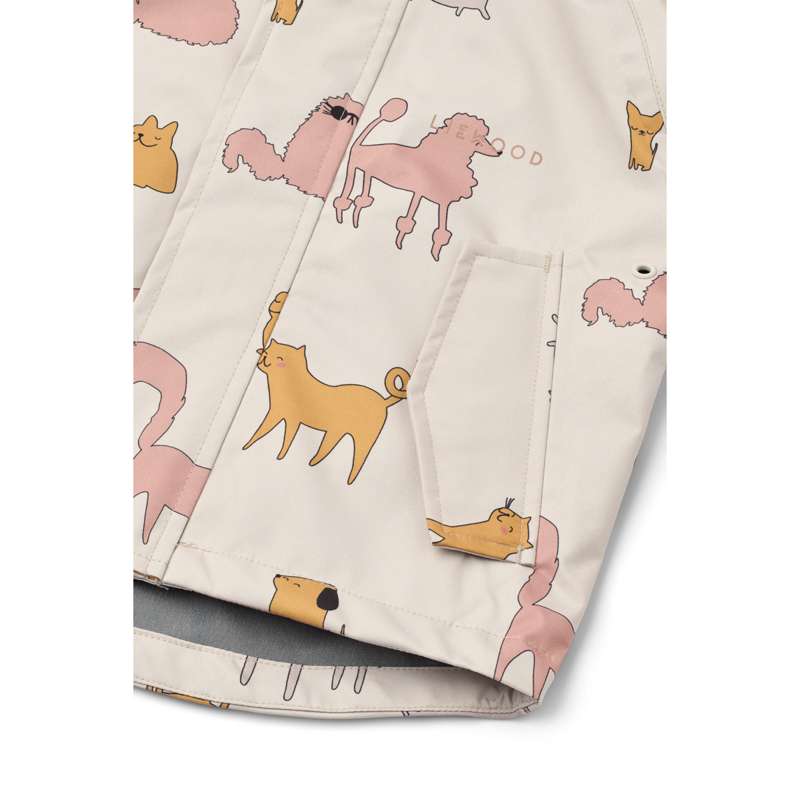 Liewood Manu Regntøjssæt - Cats and Dogs/Sandy - Image 6