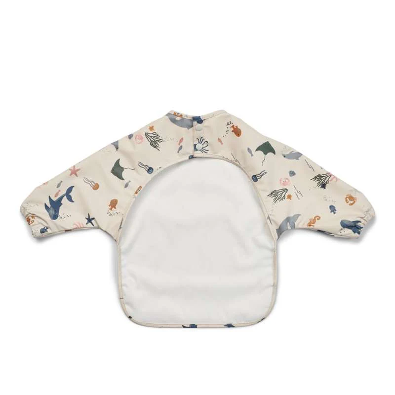 Liewood Merle Bib Apron - Sea Creature/Sandy  - Image 2