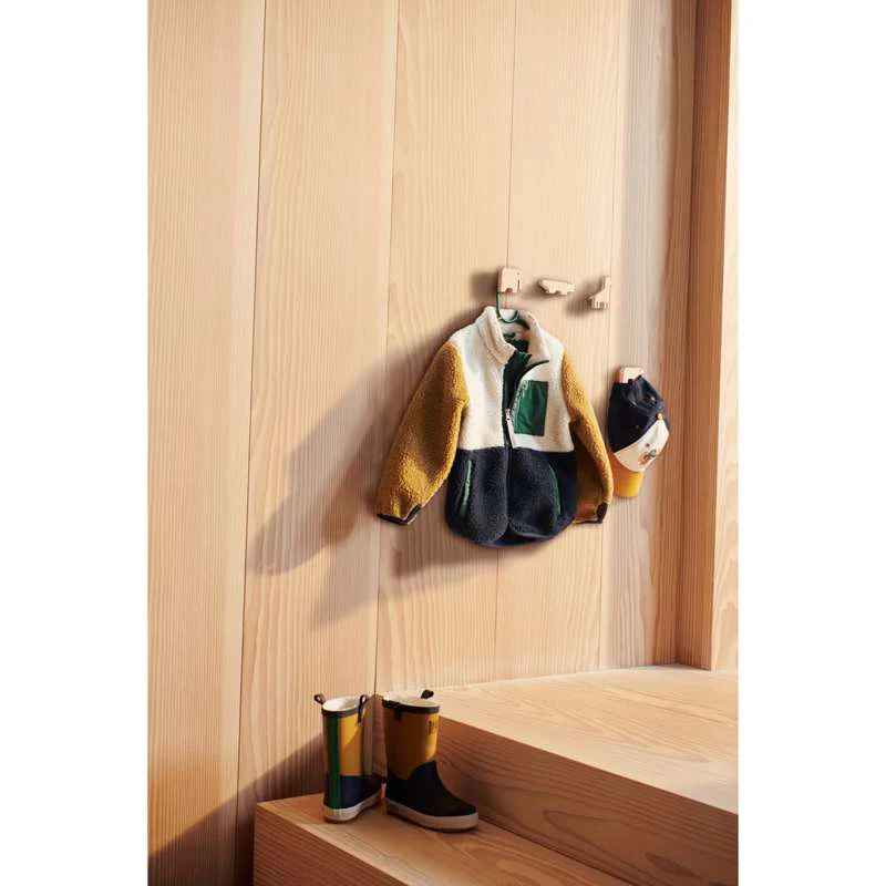 Liewood Nolan Fleecejakke - Classic Navy/Multi Mix - Image 8