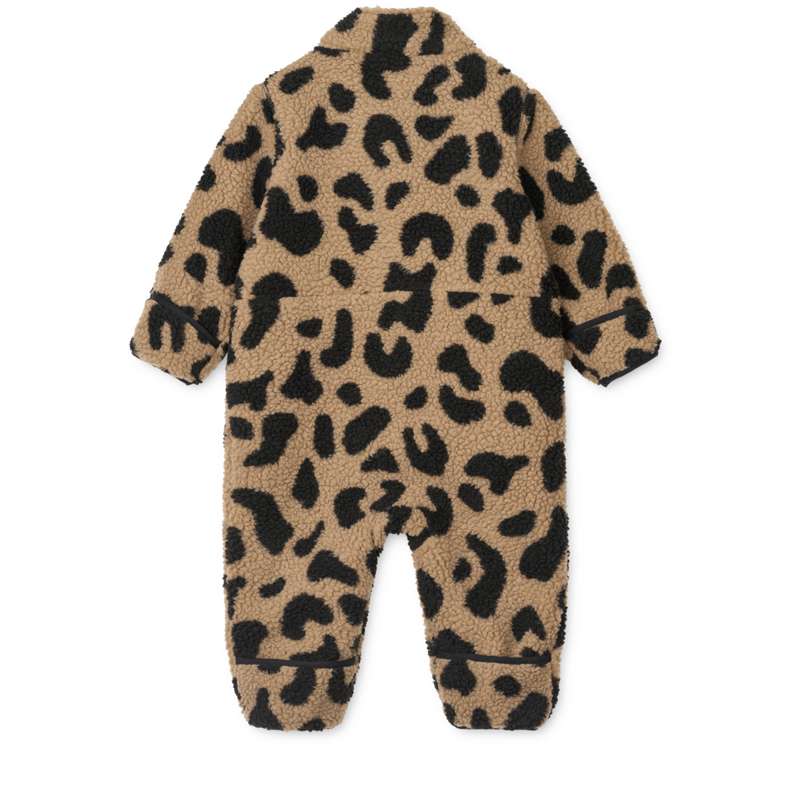 Liewood Nolano Pile Jumpsuit - Mega Leo/Oat Mix - Image 4