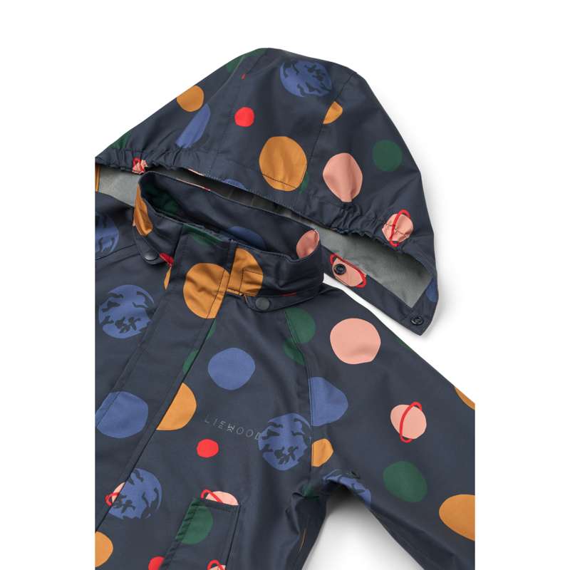 Liewood Pedia Regntøjssæt - Universe/Classic Navy - Image 2