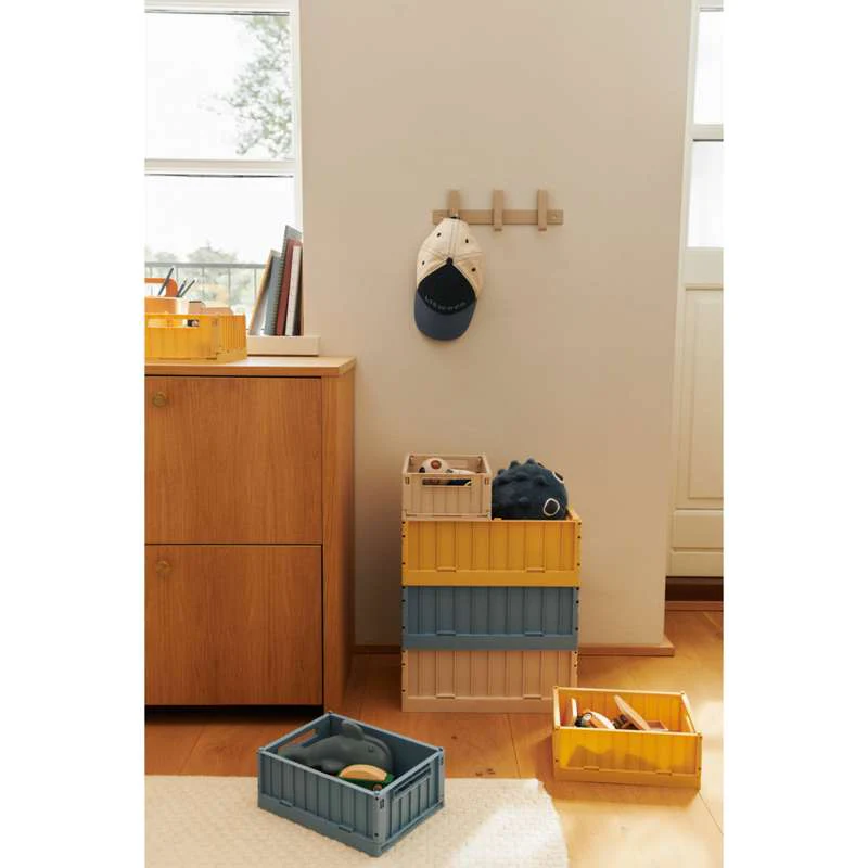 Liewood Weston Opbevaringsboks - 2-pak - Medium - Lemon Yellow - Image 4
