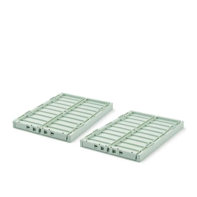 Liewood Weston Opbevaringsboks - 2-pak - Medium - Light Peppermint - Image 2