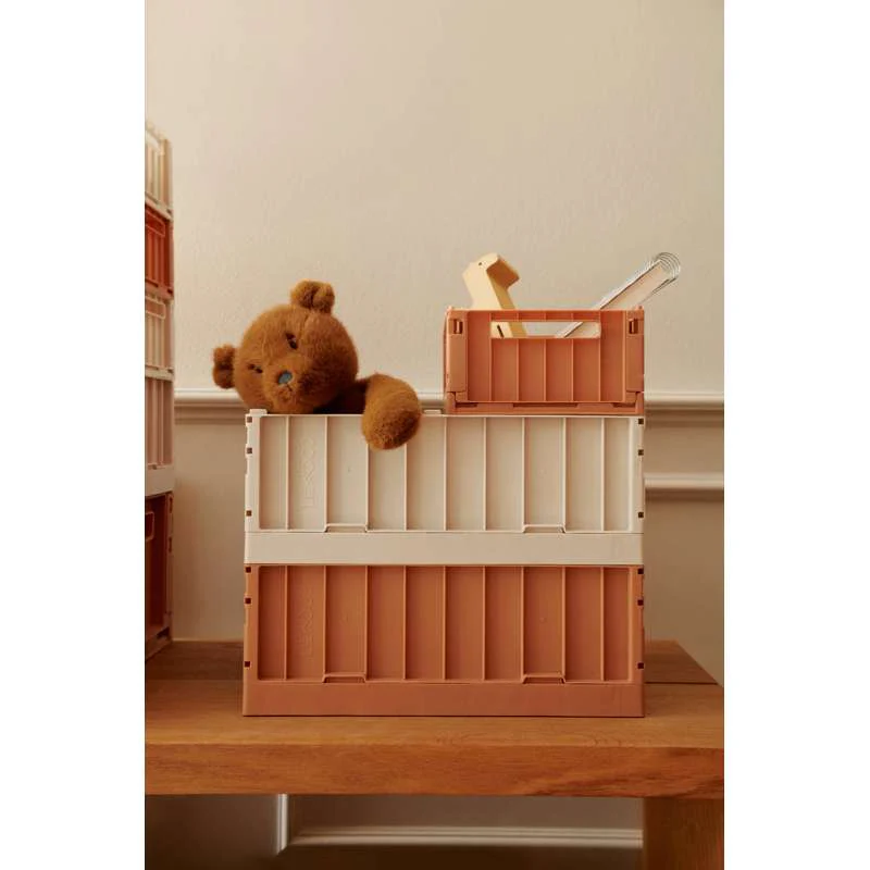Liewood Weston Opbevaringsboks - Medium - 2-pak - Sandy - Image 10