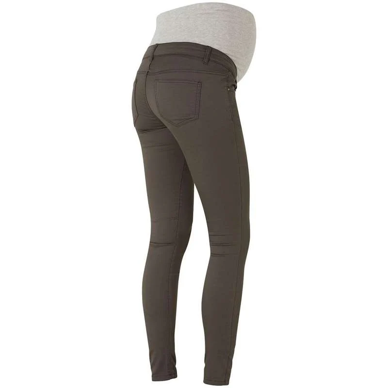 Mamalicious Ida Skinny Jeans - Beluga Grå - Image 2