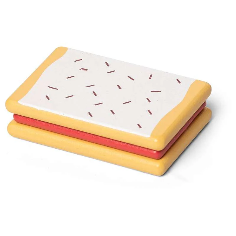 MaMaMeMo Play food in wood - Raspberry slice  - Image 2