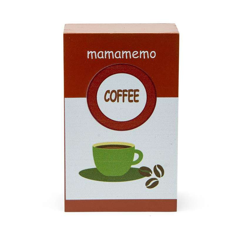MaMaMeMo Legume food in wood - Coffee beans in package 